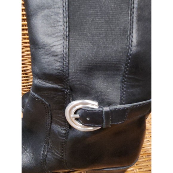 Naturalizer Womens Black Leather‎ Knee High Riding Walking Boots Size 6.5 US - Picture 3 of 8
